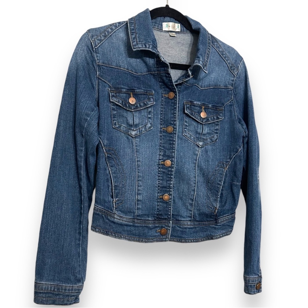 love, Fire Blue Denim Jean Jacket
